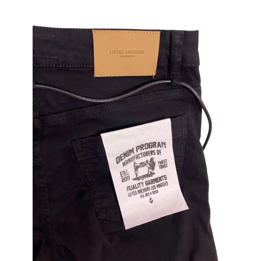NWT Lifted Anchors Boutique Black‎ Jeans Women’s Size 30 Grunge Emo Streetwear